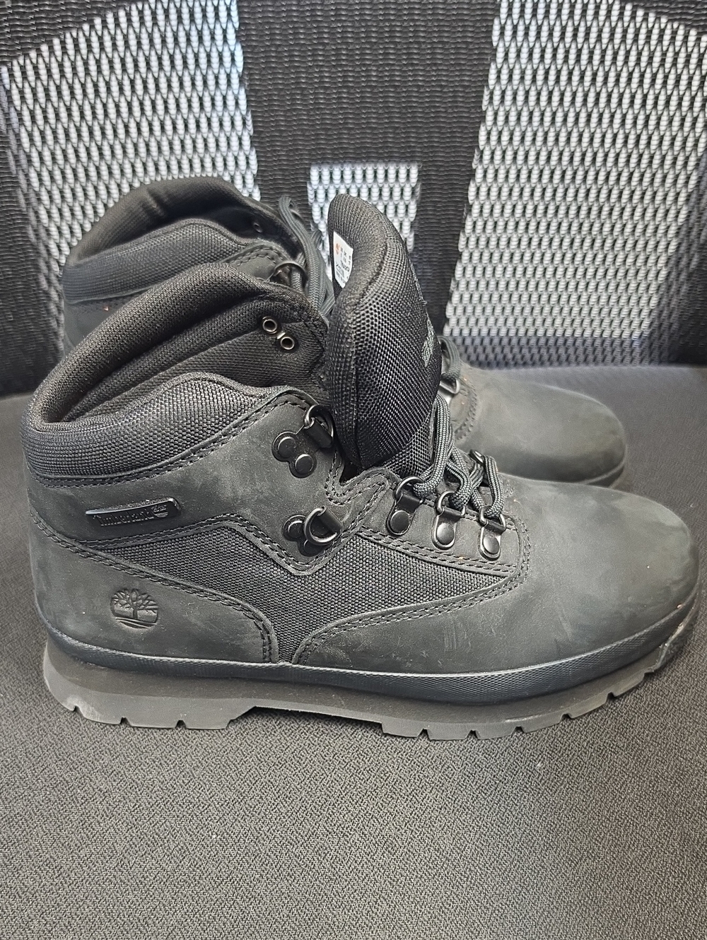 Timberland Men's All-Black Waterproof Hiking Boots
